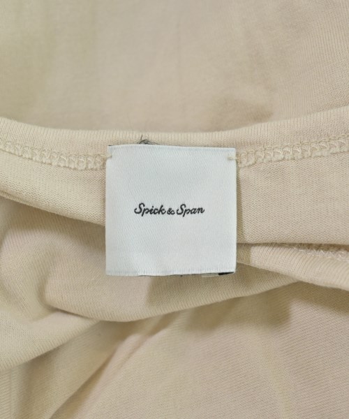 Spick and Span（スピックアンドスパン）Tシャツ・カットソー ベージュ サイズ:F レディース/2200662445135