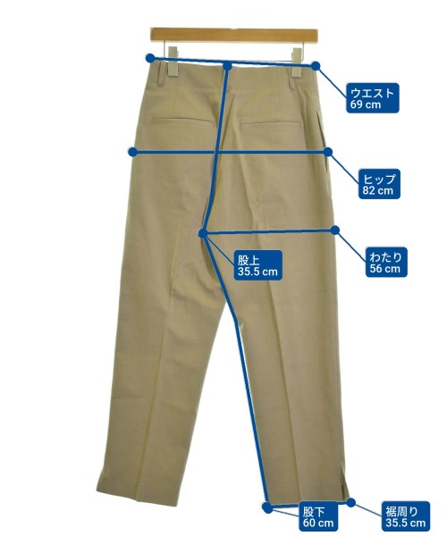 Spick and Span（スピックアンドスパン）スラックス ベージュ サイズ:40(M位) レディース/2200663091041