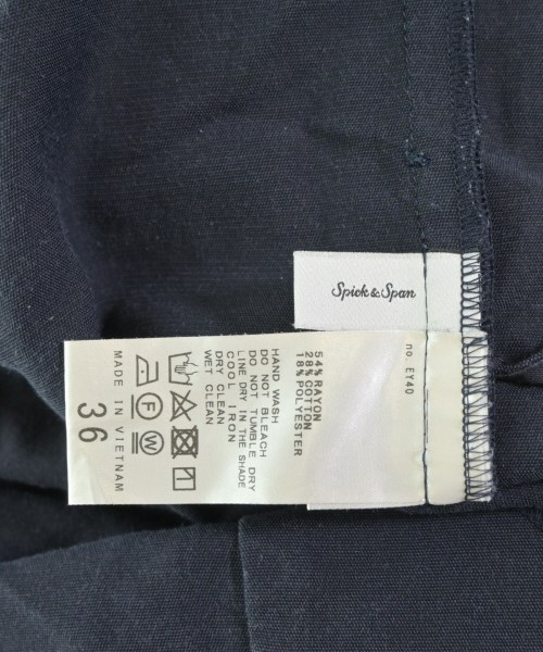 Spick and Span（スピックアンドスパン）オールインワン/サロペット 紺 サイズ:36(S位) レディース/2200663338085