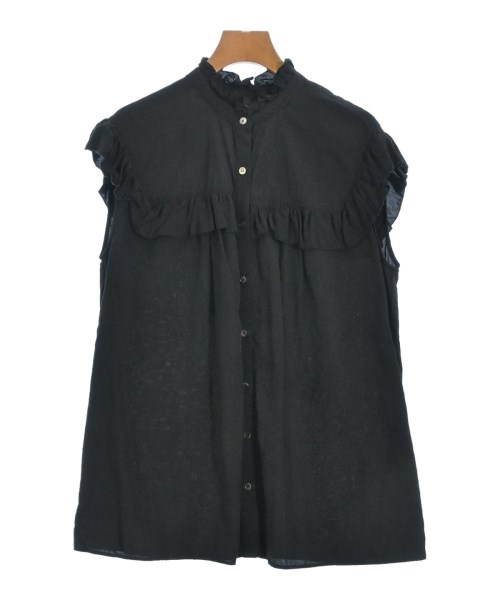 Spick and Span(スピックアンドスパン)ブラウス 黒 サイズ:F/2200663676071