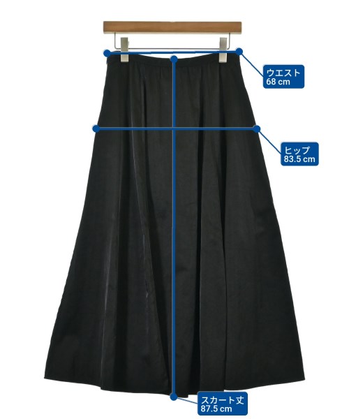 Spick and Span（スピックアンドスパン）ロング・マキシ丈スカート 黒 サイズ:38(M位) レディース/2200665855078