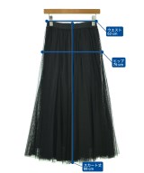 Spick and Span（スピックアンドスパン）ロング・マキシ丈スカート 黒 サイズ:36(S位) レディース/2200667298033