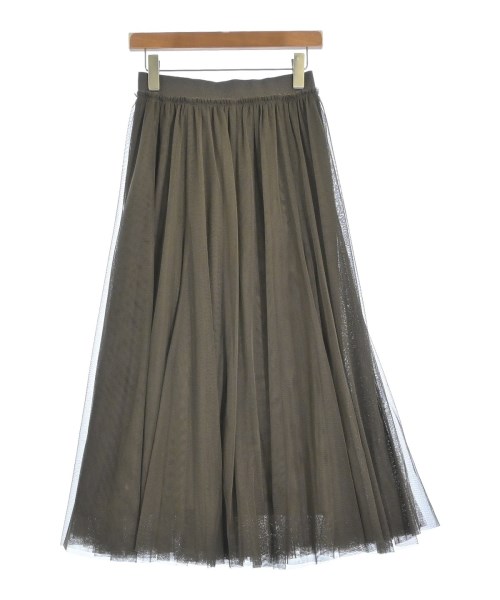 Spick and Span(スピックアンドスパン)ロング・マキシ丈スカート 茶 サイズ:38(M位)/2200662800040