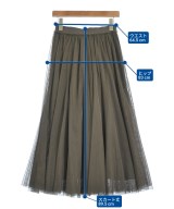 Spick and Span（スピックアンドスパン）ロング・マキシ丈スカート 茶 サイズ:38(M位) レディース/2200662800040