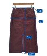 Spick and Span（スピックアンドスパン）ロング・マキシ丈スカート 赤 サイズ:38(M位) レディース/2200666824028