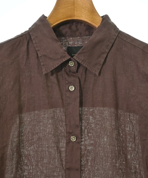 Spick and Span（スピックアンドスパン）カジュアルシャツ 茶 サイズ:F レディース/2200667242029