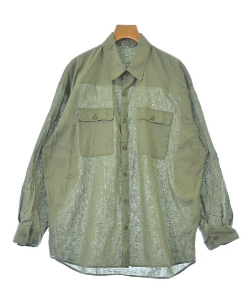 Spick and Span(スピックアンドスパン)カジュアルシャツ カーキ サイズ:F/2200653785011