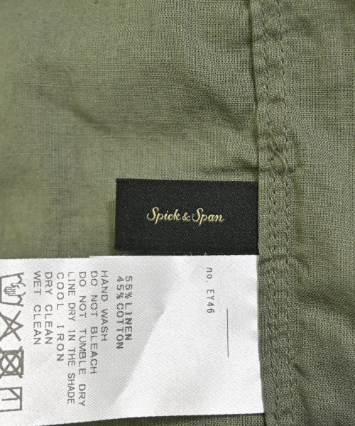 Spick and Span（スピックアンドスパン）カジュアルシャツ カーキ サイズ:F レディース/2200653785011