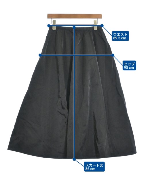 Spick and Span（スピックアンドスパン）ロング・マキシ丈スカート 黒 サイズ:38(M位) レディース/2200666558077