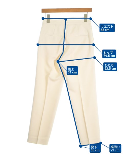 Spick and Span（スピックアンドスパン）スラックス 白 サイズ:36(S位) レディース/2200669912043