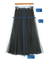 Spick and Span（スピックアンドスパン）ロング・マキシ丈スカート 黒 サイズ:38(M位) レディース/2200669790146