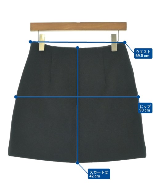 Spick and Span（スピックアンドスパン）ミニスカート 黒 サイズ:38(M位) レディース/2200668104050