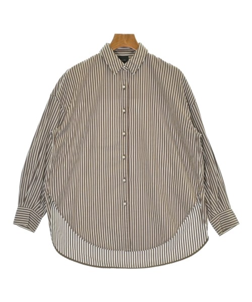 Spick and Span(スピックアンドスパン)カジュアルシャツ 茶 サイズ:36(S位)/2200669613063