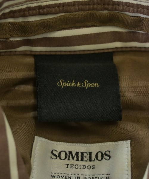 Spick and Span（スピックアンドスパン）カジュアルシャツ 茶 サイズ:36(S位) レディース/2200669613063