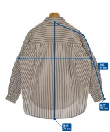 Spick and Span（スピックアンドスパン）カジュアルシャツ 茶 サイズ:36(S位) レディース/2200669613063