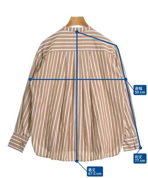 Spick and Span（スピックアンドスパン）カジュアルシャツ 茶 サイズ:F レディース/2200666544056