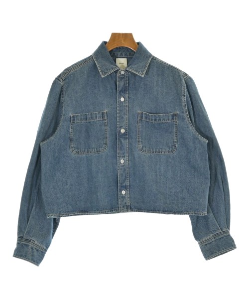 Spick and Span(スピックアンドスパン)カジュアルシャツ 紺 サイズ:F/2200667105065