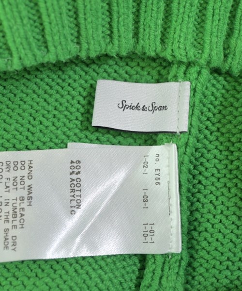 Spick and Span（スピックアンドスパン）ニット・セーター 緑 サイズ:-(M位) レディース/2200667844025