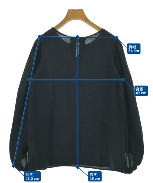 Spick and Span（スピックアンドスパン）ブラウス 紺 サイズ:-(M位) レディース/2200667200036