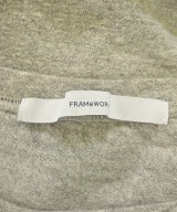 FRAMeWORK（フレームワーク）Tシャツ・カットソー グレー サイズ:F レディース/2200667492073