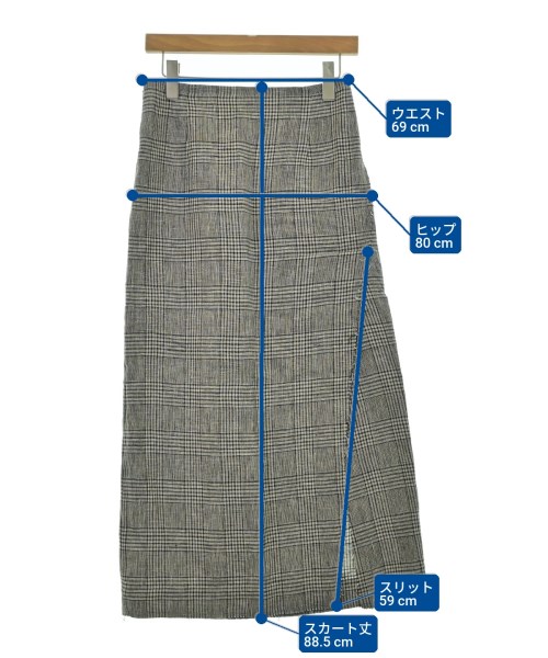 Spick and Span（スピックアンドスパン）ロング・マキシ丈スカート 黒 サイズ:38(M位) レディース/2200668567084