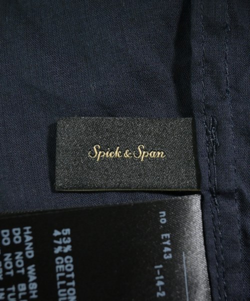 Spick and Span（スピックアンドスパン）カジュアルシャツ 紺 サイズ:F レディース/2200667842113