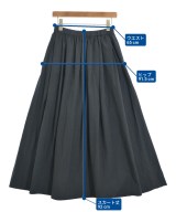 Spick and Span（スピックアンドスパン）ひざ丈スカート 黒 サイズ:36(S位) レディース/2200670604036