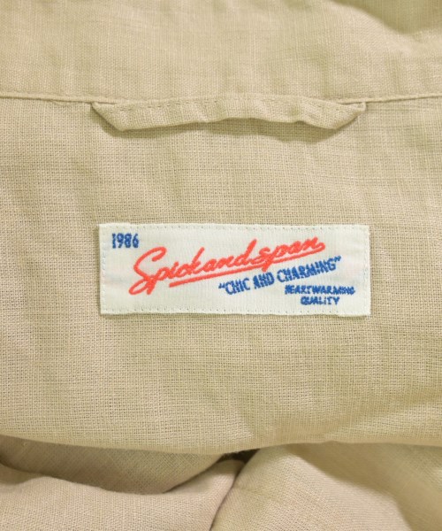 Spick and Span（スピックアンドスパン）カジュアルシャツ ベージュ サイズ:F レディース/2200671388041