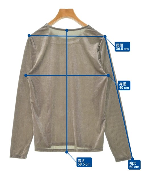 Spick and Span（スピックアンドスパン）Tシャツ・カットソー 茶 サイズ:-(M位) レディース/2200672068058