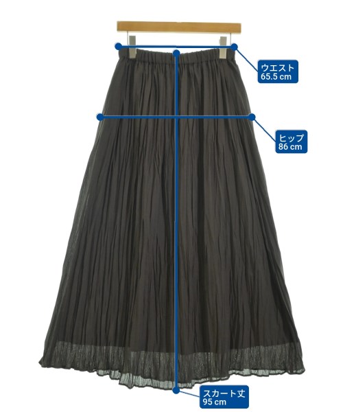 Spick and Span（スピックアンドスパン）ロング・マキシ丈スカート 茶 サイズ:38(M位) レディース/2200672068072