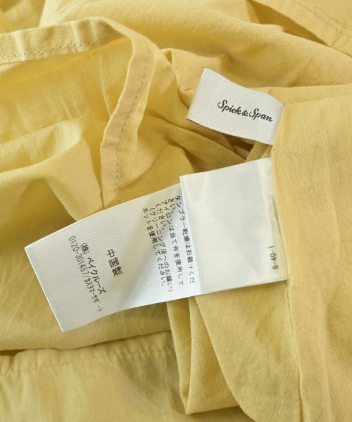 Spick and Span（スピックアンドスパン）ワンピース 黄 サイズ:36(S位) レディース/2200669445213