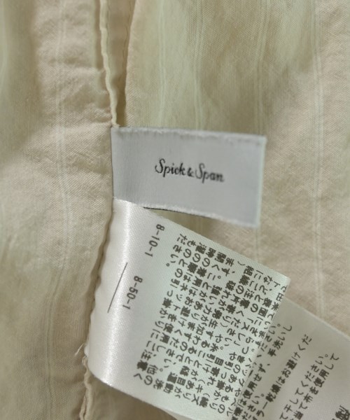 Spick and Span（スピックアンドスパン）カジュアルシャツ ベージュ サイズ:F レディース/2200723603085