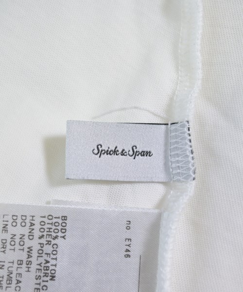 Spick and Span（スピックアンドスパン）Tシャツ・カットソー 白 サイズ:F レディース/2200724576036