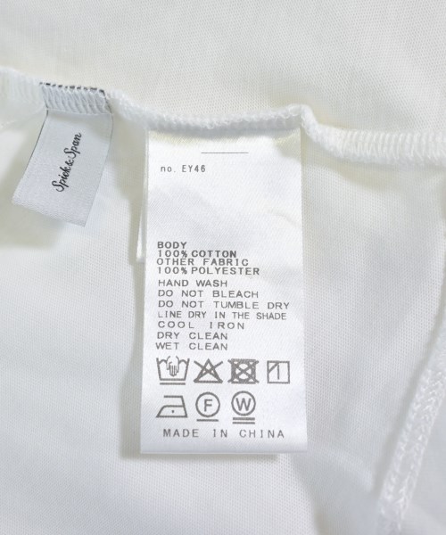 Spick and Span（スピックアンドスパン）Tシャツ・カットソー 白 サイズ:F レディース/2200724576036