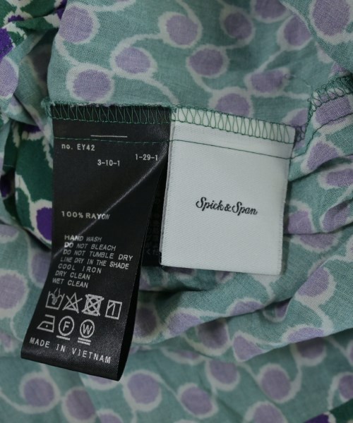 Spick and Span（スピックアンドスパン）ブラウス 緑 サイズ:-(M位) レディース/2200726696060