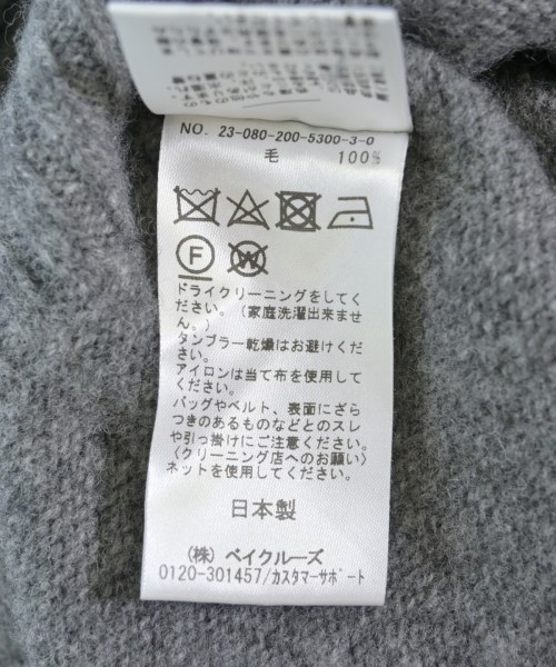 Spick and Span（スピックアンドスパン）ニット・セーター グレー サイズ:F レディース/2200727134110