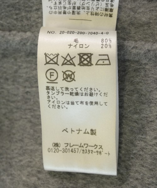 Spick and Span（スピックアンドスパン）チェスターコート グレー サイズ:38(M位) レディース/2200730683018