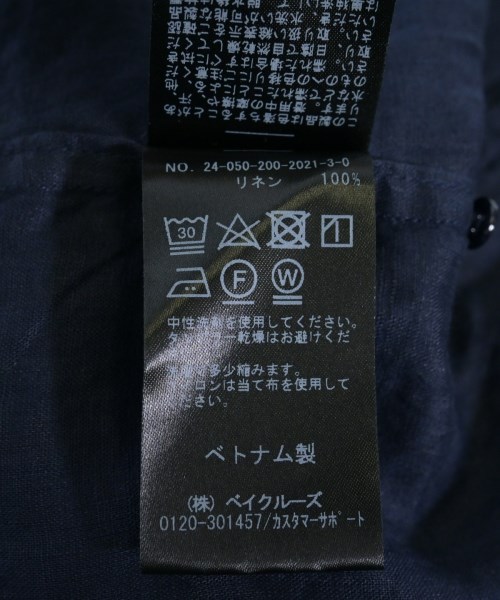 Spick and Span（スピックアンドスパン）カジュアルシャツ 紺 サイズ:F レディース/2200727377036