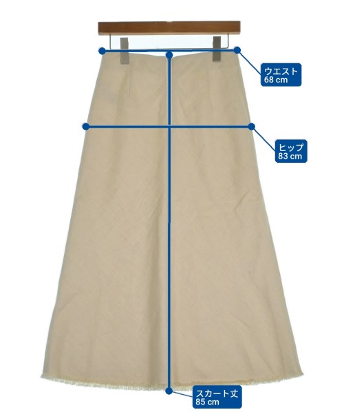Spick and Span（スピックアンドスパン）ロング・マキシ丈スカート 白 サイズ:38(M位) レディース/2200724889228
