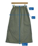 Spick and Span（スピックアンドスパン）ロング・マキシ丈スカート カーキ サイズ:36(S位) レディース/2200732505011