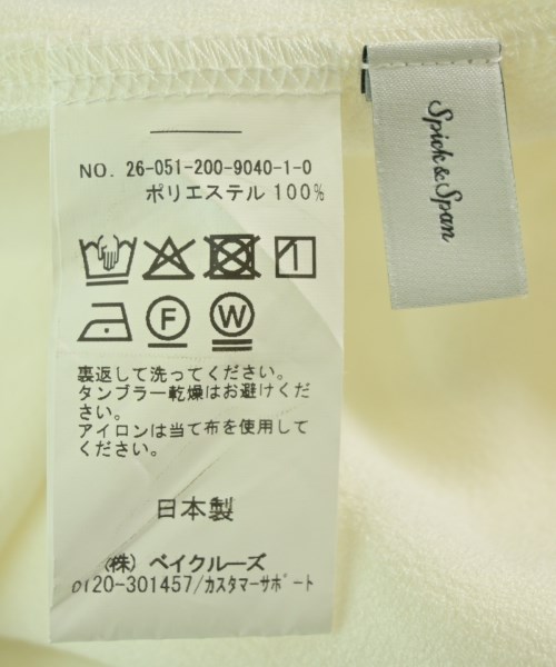 Spick and Span（スピックアンドスパン）Tシャツ・カットソー 白 サイズ:F レディース/2200729821100
