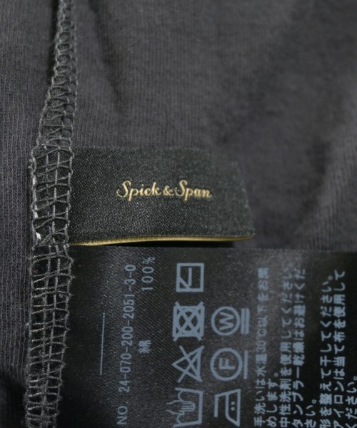 Spick and Span（スピックアンドスパン）Tシャツ・カットソー グレー サイズ:-(M位) レディース/2200728128170