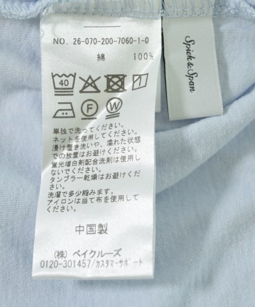 Spick and Span（スピックアンドスパン）Tシャツ・カットソー 青 サイズ:F レディース/2200726627057