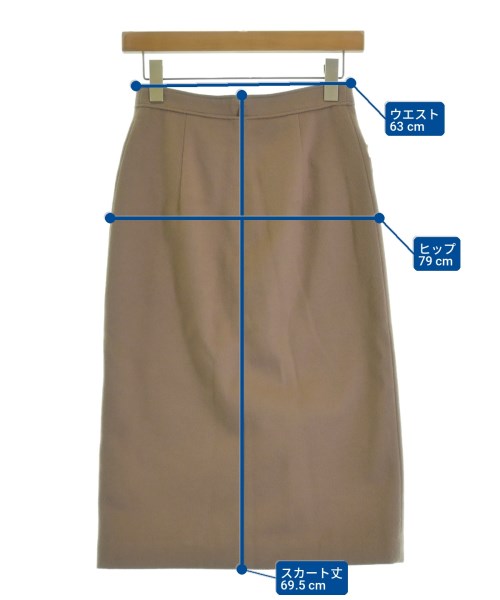 Spick and Span（スピックアンドスパン）ロング・マキシ丈スカート 茶 サイズ:34(XS位) レディース/2200729239042