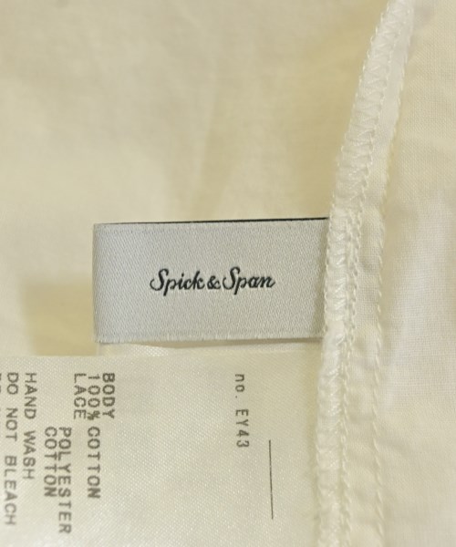 Spick and Span（スピックアンドスパン）カジュアルシャツ 白 サイズ:F レディース/2200729822060