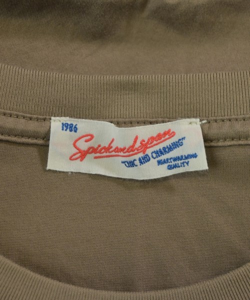 Spick and Span（スピックアンドスパン）Tシャツ・カットソー ベージュ サイズ:-(M位) レディース/2200720208016