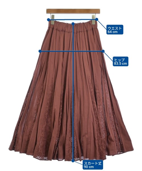 Spick and Span（スピックアンドスパン）ロング・マキシ丈スカート ピンク サイズ:36(S位) レディース/2200717860067