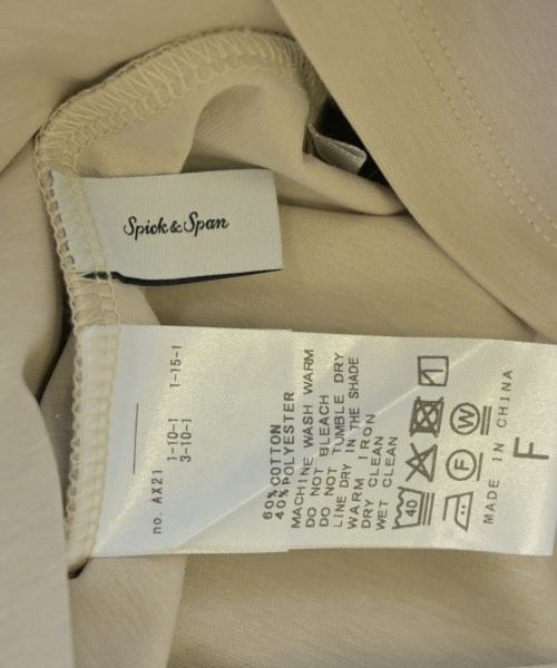 Spick and Span（スピックアンドスパン）ノースリーブ ベージュ サイズ:F レディース/2200718799052