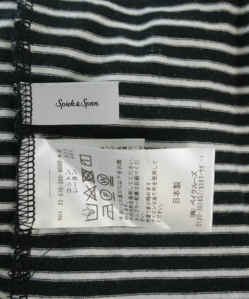Spick and Span（スピックアンドスパン）Tシャツ・カットソー 黒 サイズ:-(M位) レディース/2200706210118