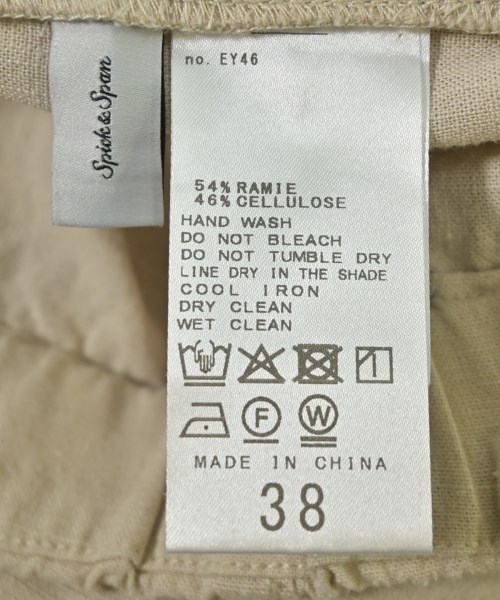 Spick and Span（スピックアンドスパン）その他 ベージュ サイズ:38(M位) レディース/2200720683059